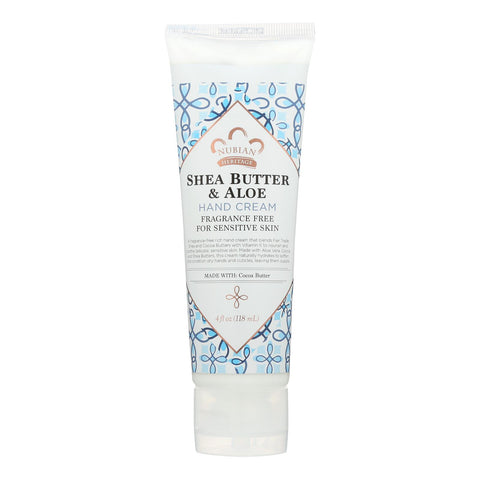 Nubian Heritage - Hand Cream Shea Butter Aloe - 1 Each - 4 Fz