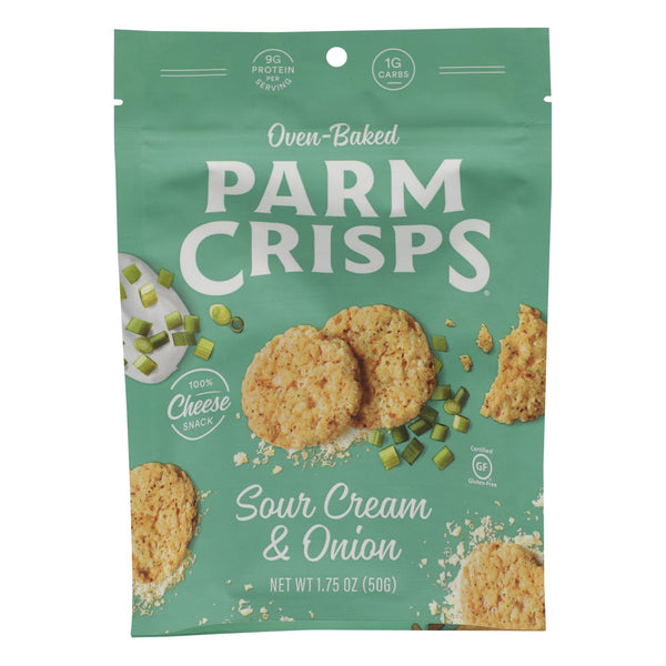 Parm Crisps - Parm Crisp Sr Cream & Onion - Case Of 12 - 1.75 Oz