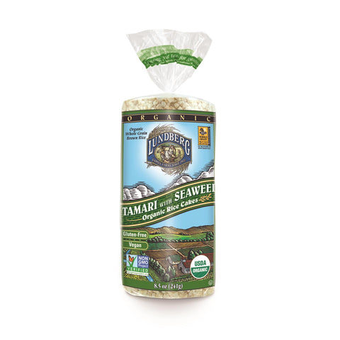 Lundberg Family Farms - Rice Cake Tamari Seaw - Case Of 6-8.5