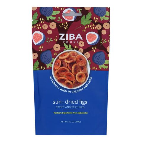 Ziba Foods - Dried Fruit Sun Dried Fig - Case Of 6-5.3 Oz