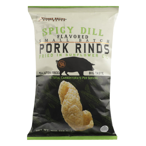 Southern Recipe Small Batch - Pork Rnds Spicy Dill - Case Of 12-4 Oz